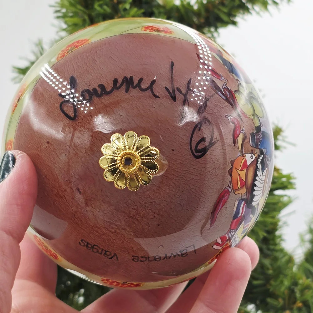 Colorful Hand-Painted‎ Ornament